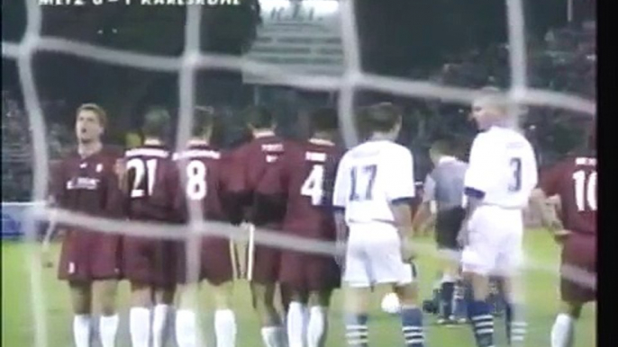 21.10.1997 - 1997-1998 UEFA Cup 2nd Round 1st Leg FC Metz 0-2 Karlsruher SC