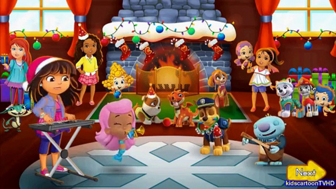 Nick Jr Holiday Party Game with Dora the Explorer, Bubble Guppies, Wallykazam!, & Paw Patr