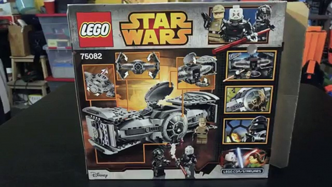 Lego Star Wars Rebels 75082 TIE Advanced Prototype Speed Build Review