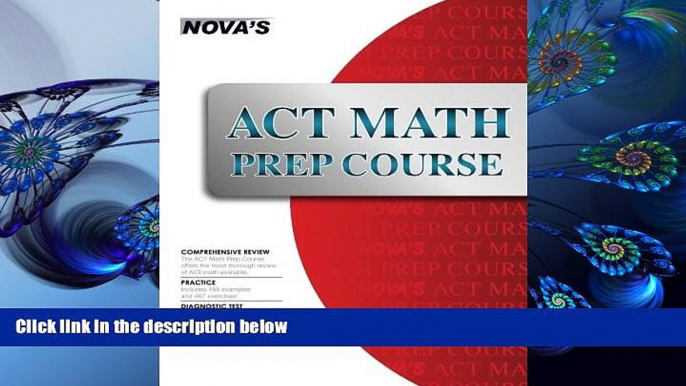 EBOOK ONLINE ACT Math Prep Course Jeff Kolby Pre Order