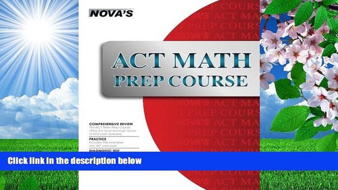 READ book ACT Math Prep Course Jeff Kolby Trial Ebook