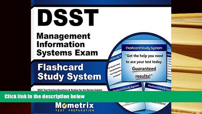 READ book DSST Management Information Systems Exam Flashcard Study System: DSST Test Practice