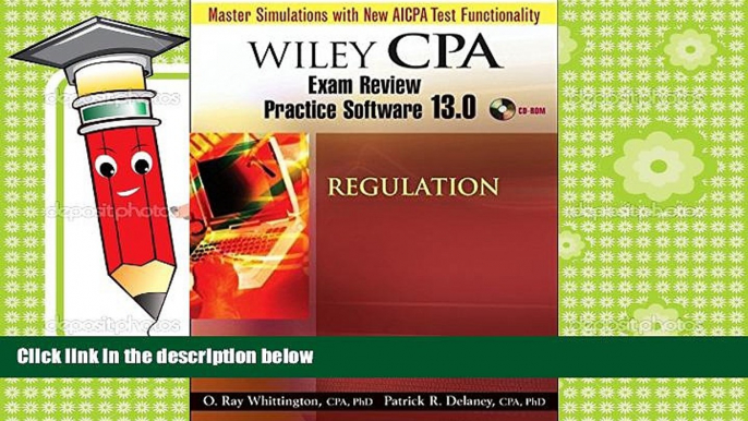 Popular Book  Wiley CPA Examination Review Practice Software 13.0 Reg  For Full