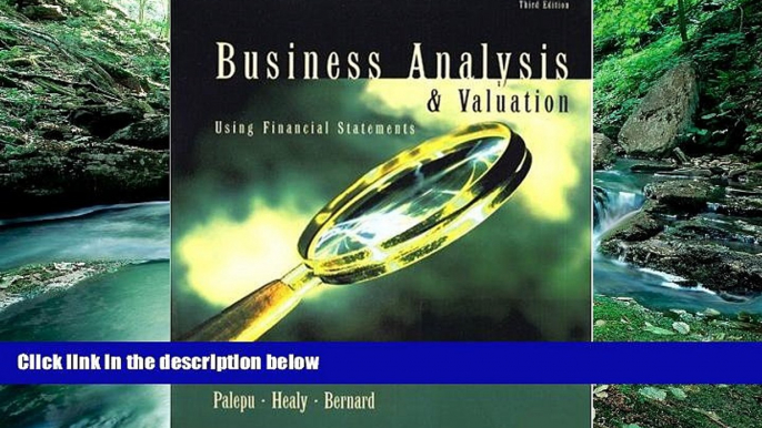 Popular Book  Business Analysis and Valuation: Using Financial Statements, Text Only  For Trial