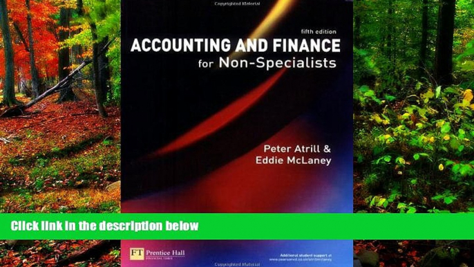 Best Ebook  Accounting and Finance for Non-Specialists  For Full