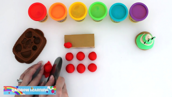 Play-Doh How to Make French Pastries * Play Dough Art * Creative Fun For Kids * RainbowLea