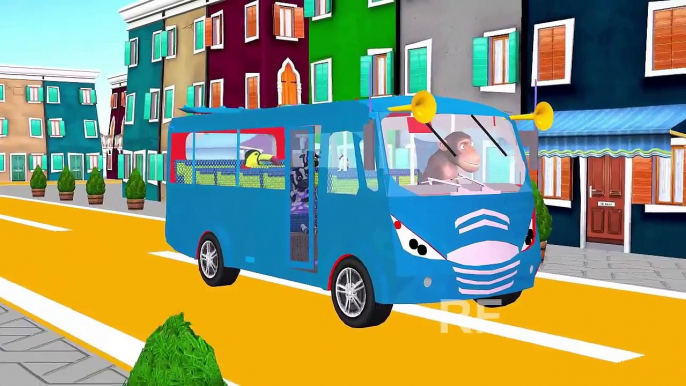 Wheels On The Bus Childrens Nursery Rhymes- Kids & Baby Songs