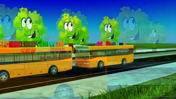 ABC Alphabet Videos for Childrens | Train 3D ABCD Rhymes | Phonetic Videos