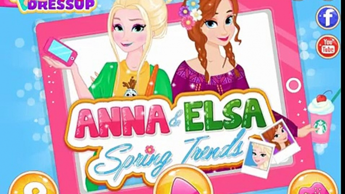 ELSA FROZEN Y ANNA FROZEN SE VISTEN PARA LA PRIMAVERA FROZEN SISTERS ANNA ELSA FROZEN SPRING TRENDS