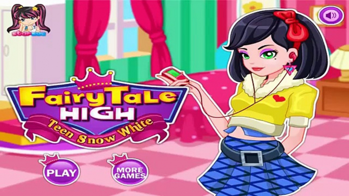 Fairy Tale High Teen Snow White- Fun Online Fashion Dress Up Games for Girls Kids