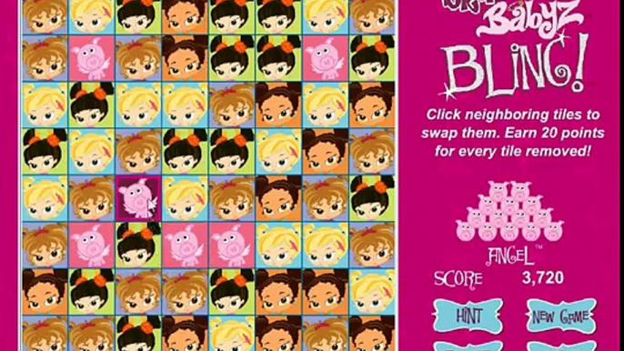 Bratz Babyz Bling de rompecabezas en línea de los niños de Juego # Jugar Juegos de disney # dibujos animados Reloj