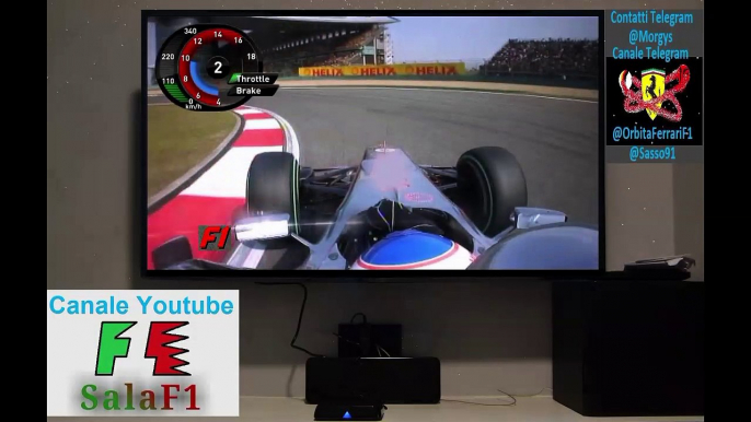 Onboard - F1 2010 Round 04 - GP Cina (Shangai) Jenson Button