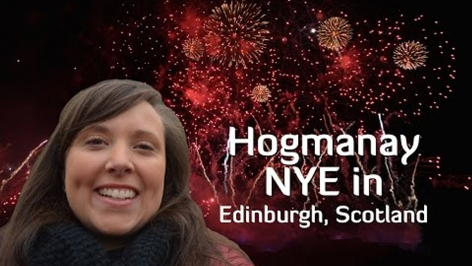 Hogmanay New Years Eve Celebrations in Edinburgh, Scotland