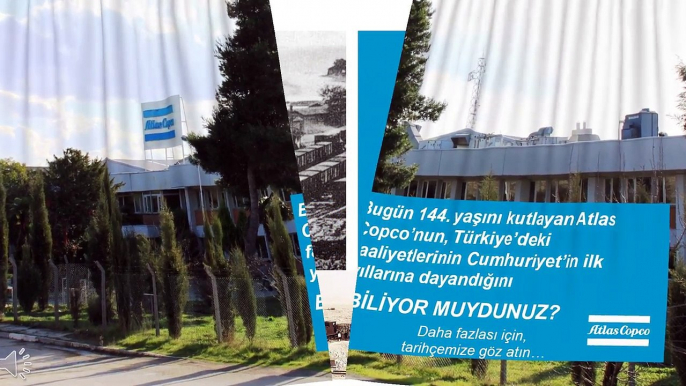 Atlas Copco Türkiye tarihçe | Atlas Copco