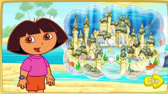 Dora The Explorer - Doras Mermaid Adventure - Dora games for girls
