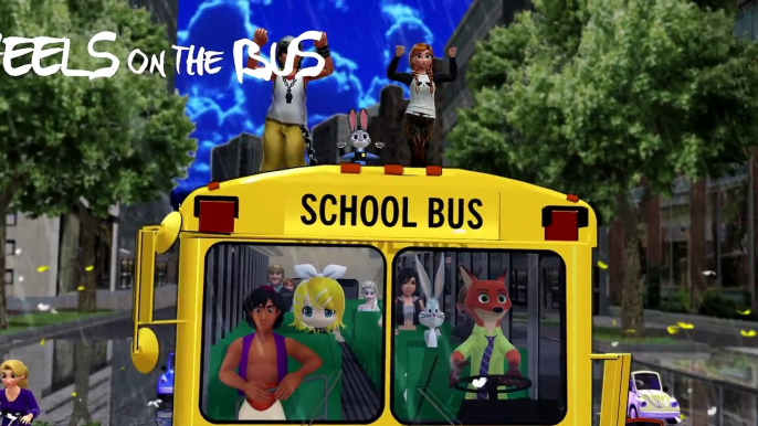 Wheels On The Bus Childrens Nursery Rhymes- Kids & Baby Songs