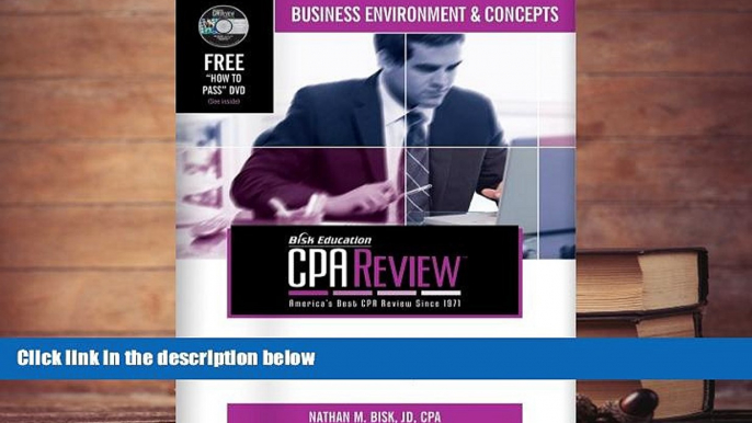 Popular Book  Bisk CPA Review: Business Environment   Concepts - 42nd Edition 2013 (Comprehensive