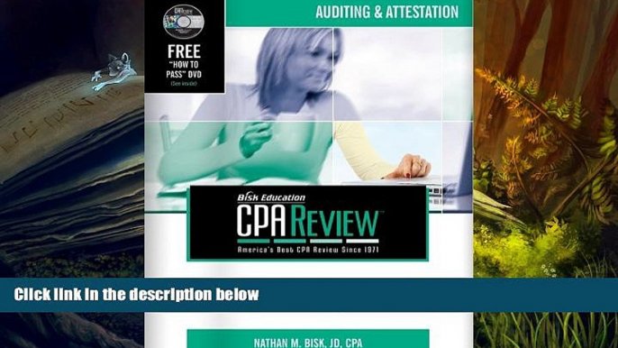 Popular Book  isk CPA Review: Auditing   Attestation, 42nd Edition, 2013(CPA Comprehensive Exam