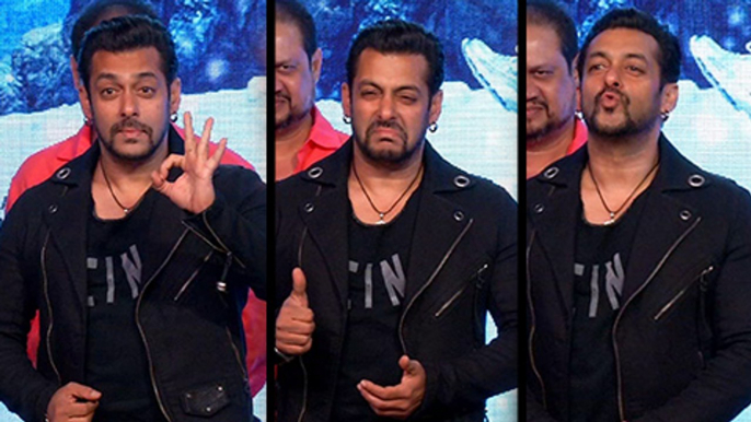 Salman Khan AVOIDES Media Interaction And Uses Sign Language At Rubik's Cube Music Launch