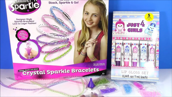 Cra-Z-Art Shimmer n Sparkle Tassel Bracelets! DIY Bracelets! Metallic Beads! Monster High