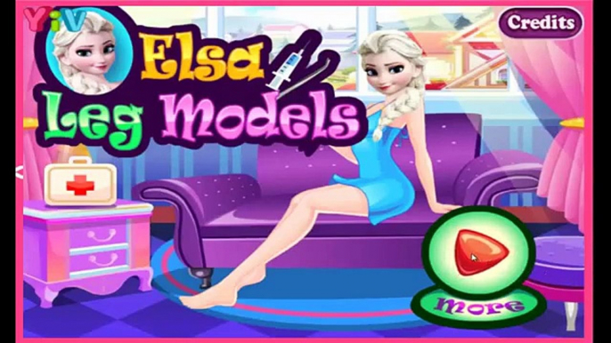 Disney Frozen Juegos De Elsa De La Pierna De Los Modelos De Mejor Princesa De Disney Juegos Para Niñas Y Niños