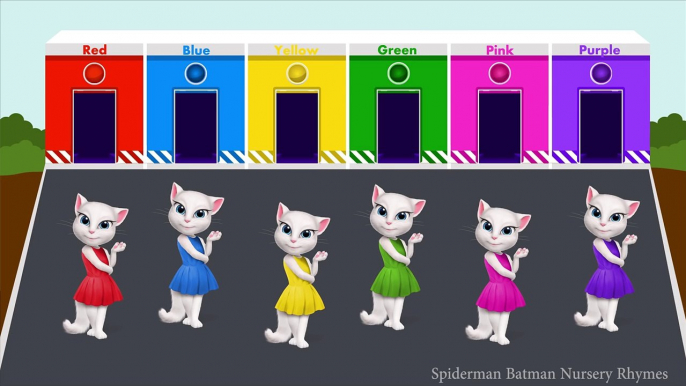 Aprender los Colores con Talking Angela Colores para Niños Niños Niños Bebé Reproducir Videos