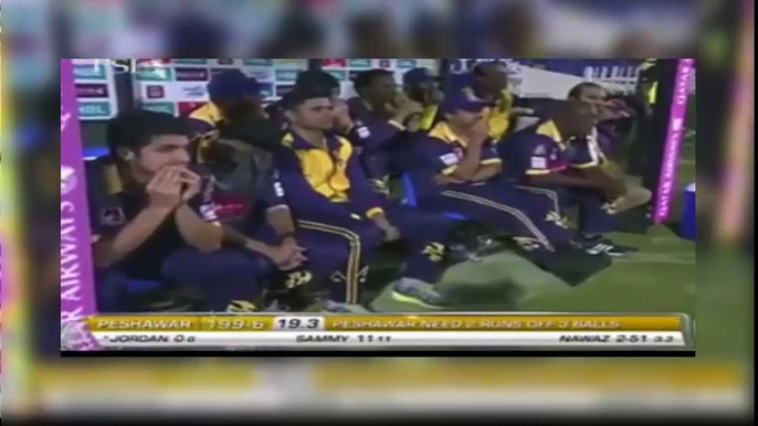 Thrilling Last Over-Quetta Gladiators Vs Peshawar Zalmi-PSL 2017