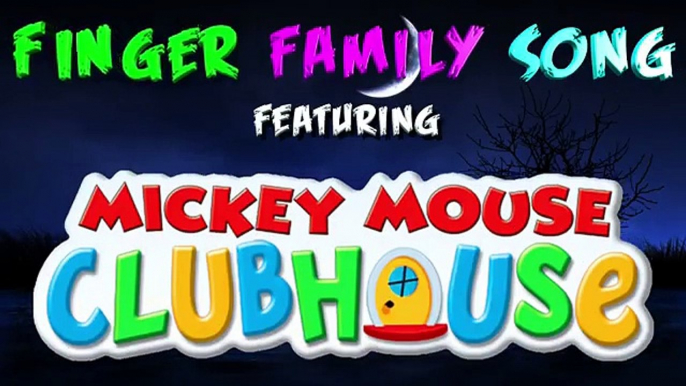 Funny Halloween cartoons Mickey Mouse Clubhouse adventures Finger Family | skeleton Hulk c