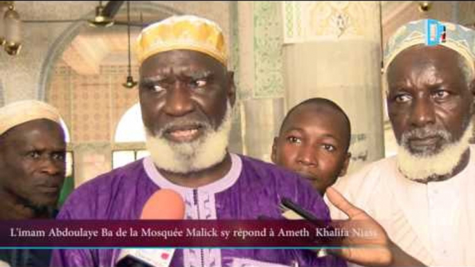 L' imam Ratib de la mosquée Malick Sy répond à Ahmed Khalifa Niass