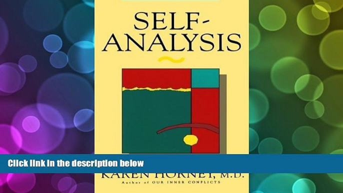 PDF [DOWNLOAD] Self-Analysis Karen Horney  Trial Ebook