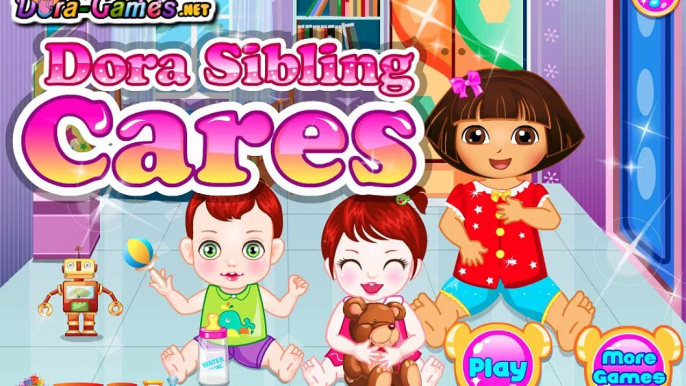 Baby Hazel Game Movie - Baby Hazel Sibling Care Games - Dora the Explorer