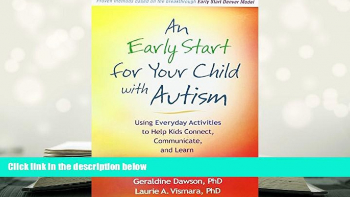 Kindle eBooks  An Early Start for Your Child with Autism: Using Everyday Activities to Help Kids