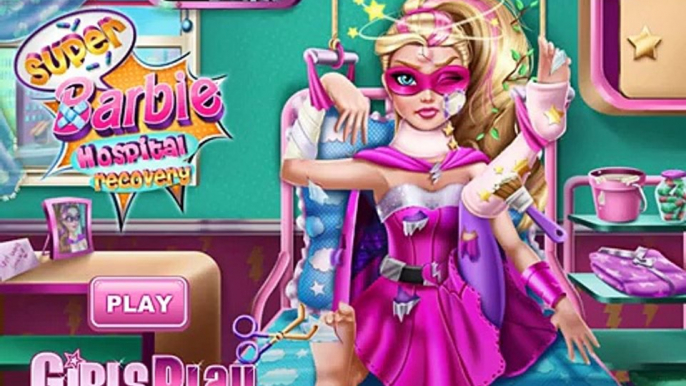Super Barbie Hospital De Recuperación – Mejor Barbie Juegos De Vestir Para Niñas Y Niños