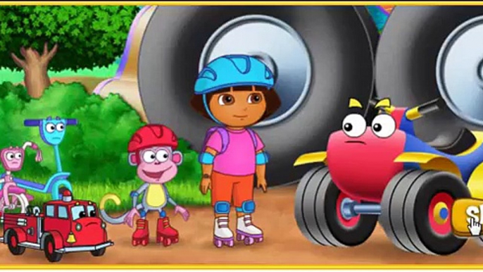 Doras Great Roller Skate Adventure - Dora Games - Dora The Explorer ( Full Game )