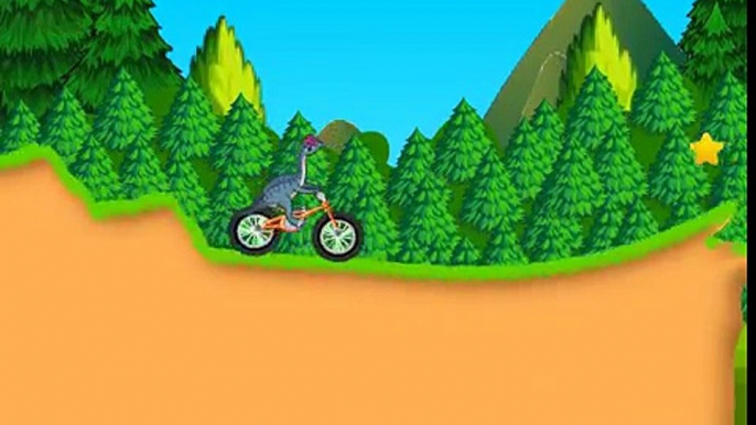 Dinosaur Bike Stunt