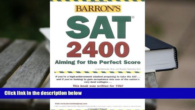 Popular Book  Barron s SAT 2400: Aiming for the Perfect Score 2008 (Barron s SAT 2400)  For Trial