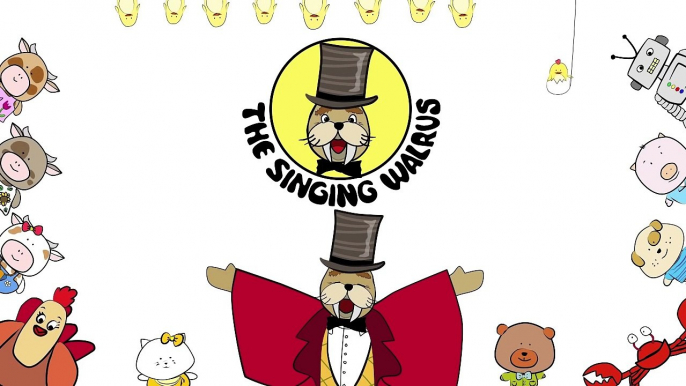 Count to 100 Song | Big Numbers Song | The Singing Walrus