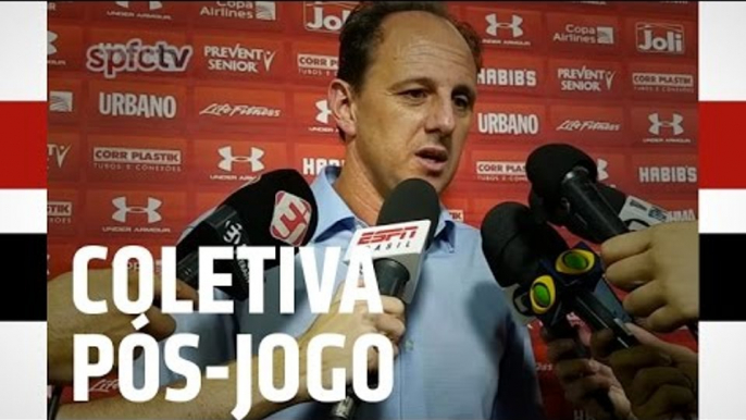 COLETIVA: ROGÉRIO CENI - NOVORIZONTINO X SPFC | SPFCTV