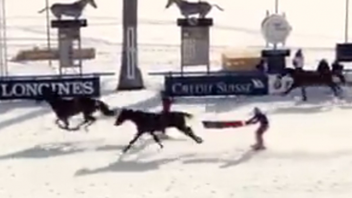 Ski Joering : fun but extreme horse riding