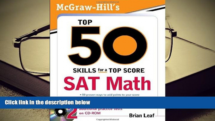 Popular Book  McGraw-Hill s Top 50 Skills for a Top Score: SAT Math  For Online