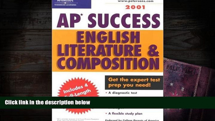 PDF [Download]  Peterson s 2001 Ap Success English Literature and Composition (Ap Success :