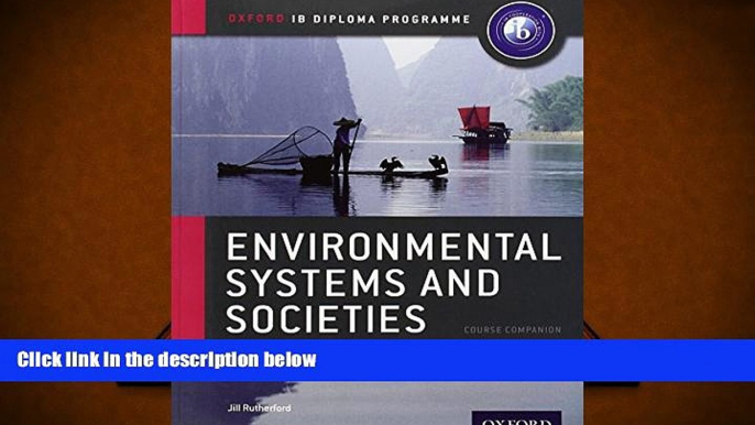 Popular Book  IB Environmental Systems   Societies: Oxford IB Diploma Program  For Online