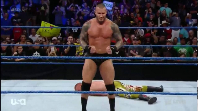 randy orton suplex city rko on heath