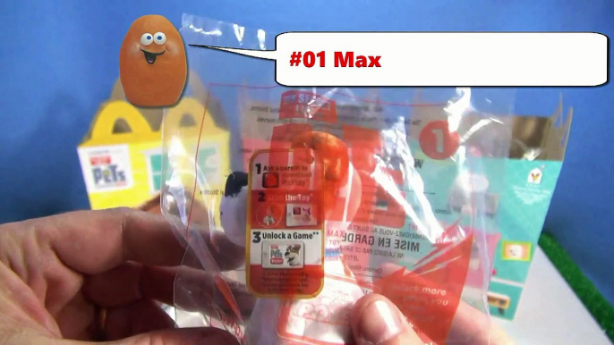 Secret Life of Pets Movie McDonalds Happy Meal Toys Opening ft Secret Life of Pets Blind B