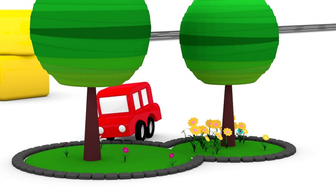 Cartoon Cars - STICKY JELLY SWEEPING TRUCK! Construction ren - Kids Cars Cartoon