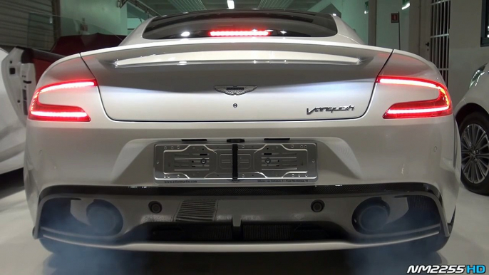 Aston Martin Vanquish V12 Engine Symphony