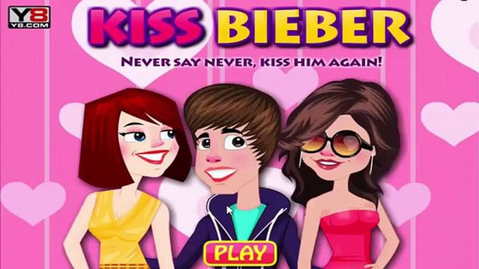 Justin Bieber Games - Try to Kiss Justin Bieber - Games for girls