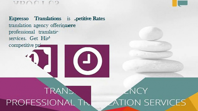 Professional Translations Services by Espresso Translations