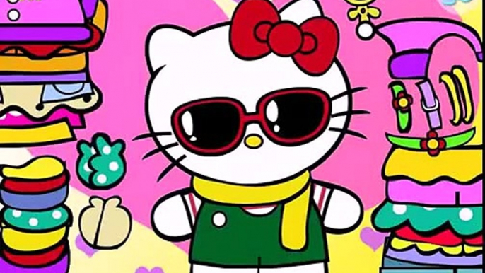 hello kitty makeover and hello kitty dress up video game for girls and boys jeux de fille