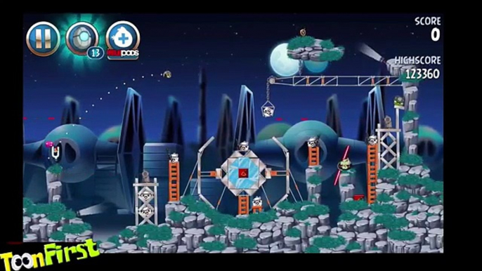 Angry Birds Star Wars II - REBELS Birds Side Level Birds Side 9 - 12 Walkthrough 3 Stars